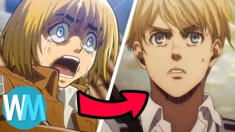 TOP 10 des personnages FAIBLES qui sont devenus SURPUISSANTS dans les animés !