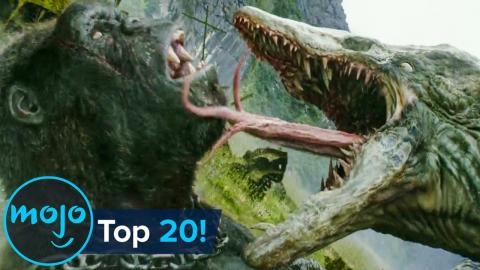Top 20 Greatest Giant Movie Monster Fights of All Time