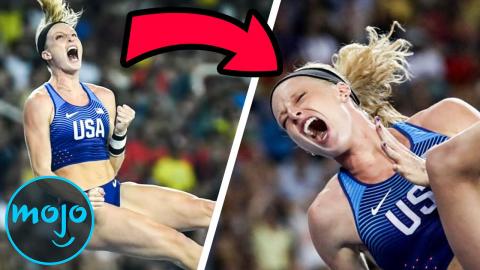 Top 10 Times Olympians Celebrated Too Early