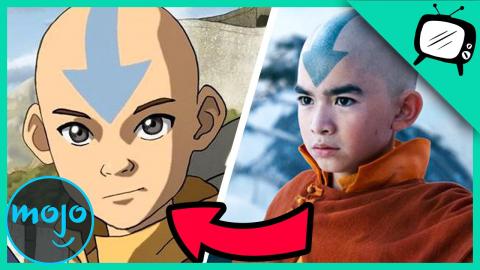 ¡Top 20 DIFERENCIAS entre las Versiones en Vivo y Animada de Avatar: La Leyenda de Aang!