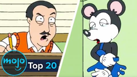 Top 20 Times Family Guy Made Fun of Disney  