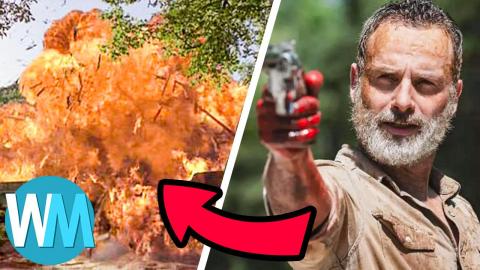 Top 10 des choses INCROYABLES auxquelles les personnages de The Walking Dead ont SURVÉCU !