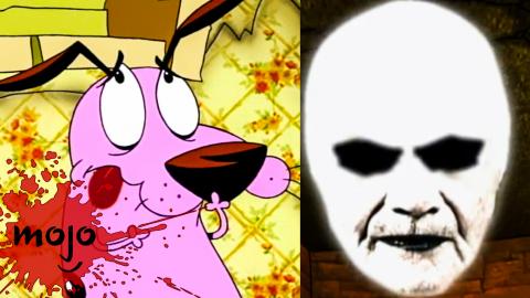 Top 10 Scariest Courage The Cowardly Dog Episodes Watchmojo Com