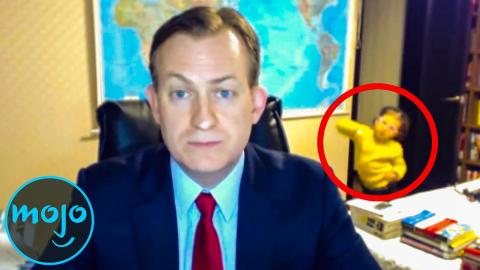 Top 10 Times Bystanders Ruined News Broadcasts