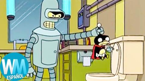 ¡Top 10 Las Peores Cosas Que BENDER Ha Hecho!