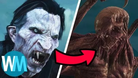 TOP 10 des TRANSFORMATIONS les plus TERRIFIANTES des jeux vidéo !