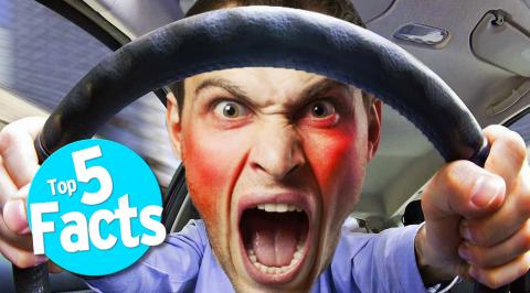 Top 5 Road Rage Facts