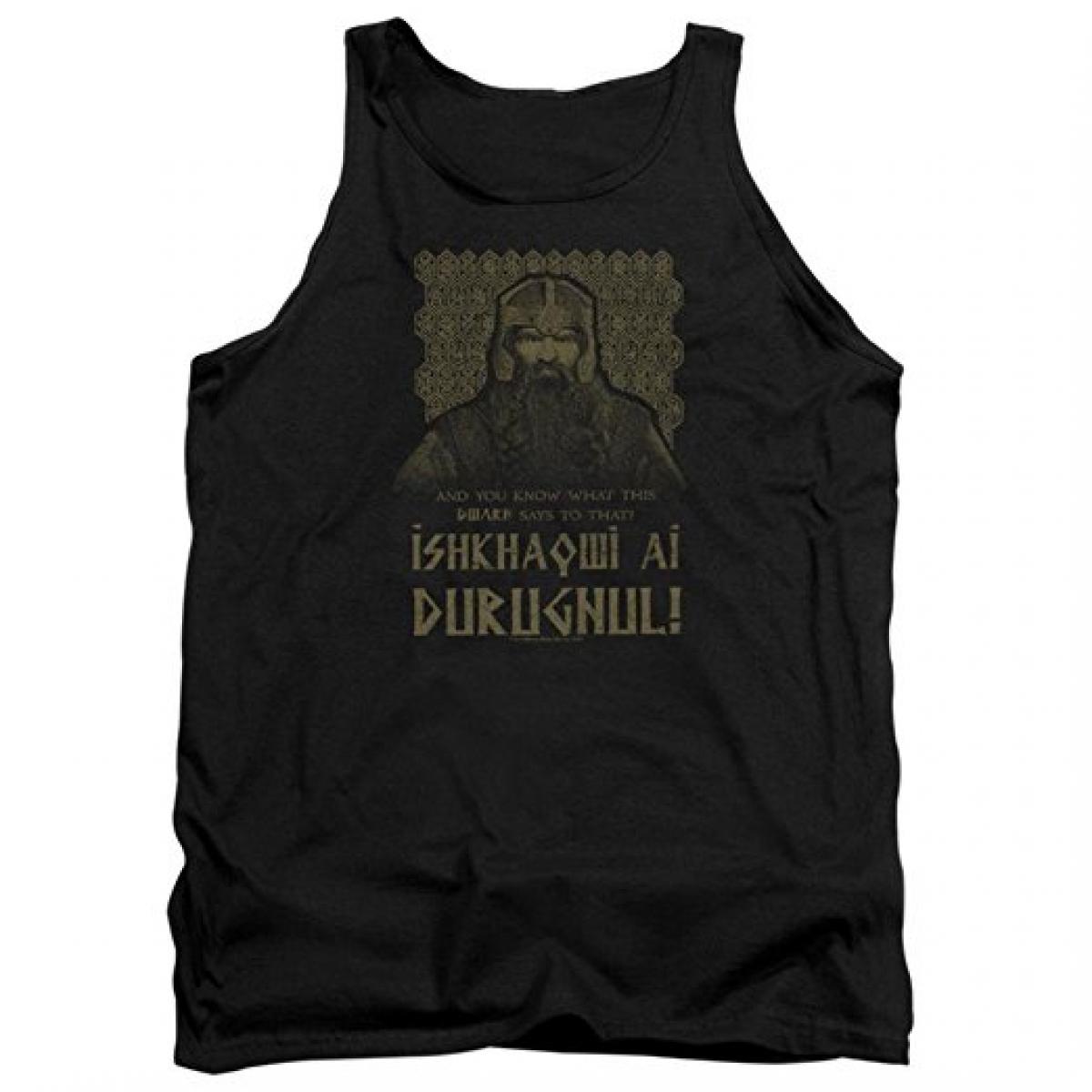 Lord Of The Rings Ishkhaqwi Durugnul Mens Tank Top