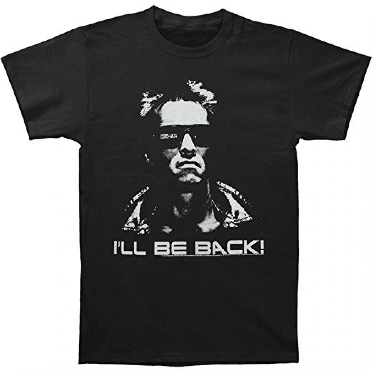 Terminator Men's I'll Be Back T-shirt Black