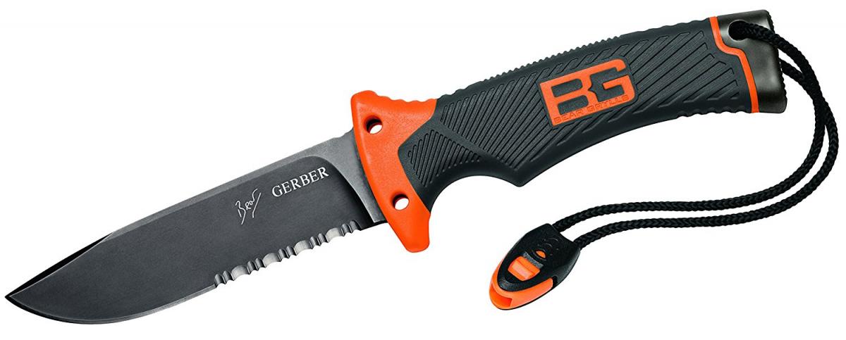 Bear Grylls Ultimate Knife, Serrated Edge