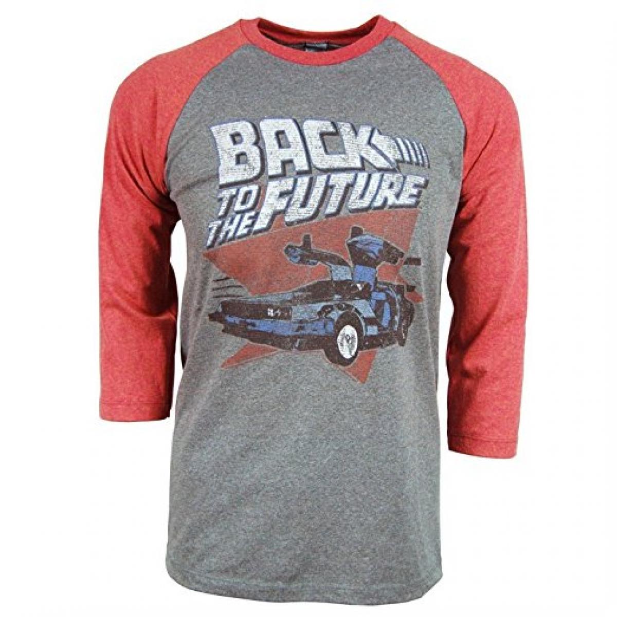 Back To The Future Red and Blue  T-Shirt