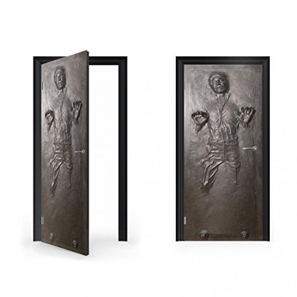 Han Solo Carbonite Vinyl Sticker for Door