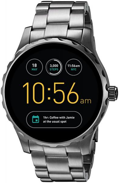 Marshal Gen 2 Touchscreen Gunmetal Stainless Steel Smartwatch