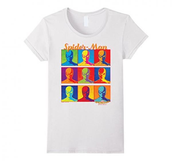 Spider-Man Homecoming Warhol Pop Art Graphic T-Shirt