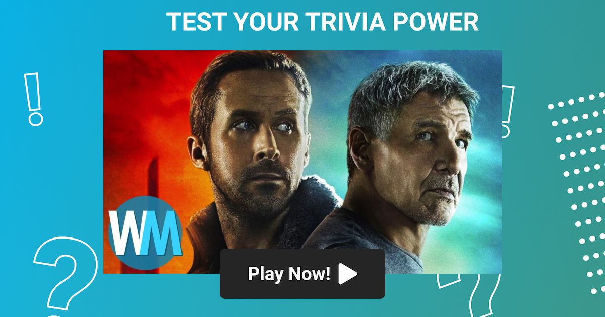 Blade Runner 2049 Review Mojo The Movies Trivia On WatchMojo Com   TRIVIA SHARE V21427 