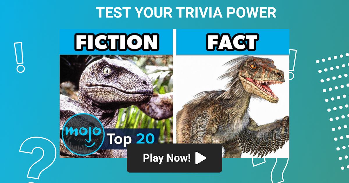 Top 20 Scientific Inaccuracies In Jurassic Park Trivia On 