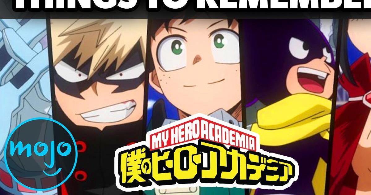 My Hero Academia: All You Need to Know Before Season Five – OTAQUEST