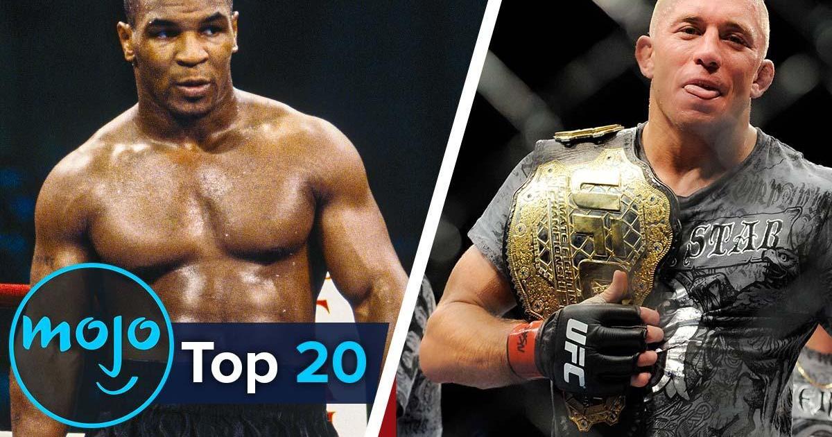 UFC's 20 greatest fighters a mix of old and new