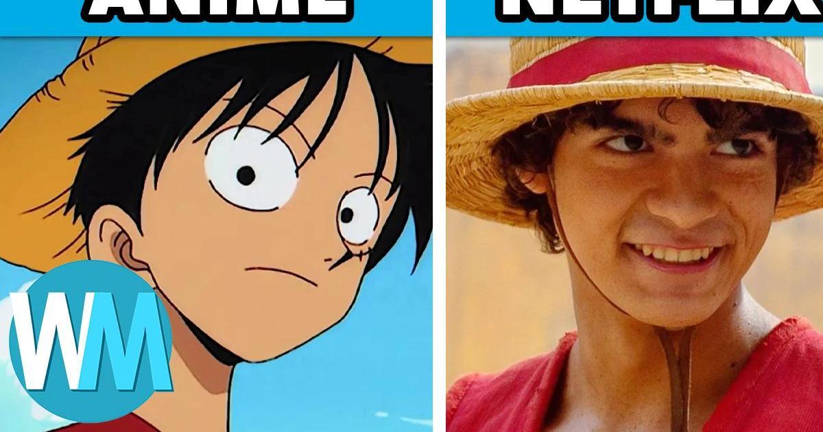 Top 10 Des Plus Grandes Différences Dans One Piece En Prise De Vue Réelle Videos On