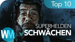 Top 10 der GRÖSSTEN SCHWÄCHEN unserer SUPERHELDEN ✓