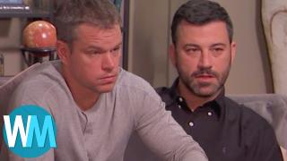 Top 10 Jimmy Kimmel Vs. Matt Damon Moments