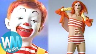 ¡Top 10 COMERCIALES MUY RAROS de McDonald