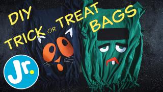 How to Make a Spooky Trick or Treat Bag for Halloween- Crafty Cloud