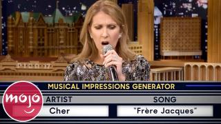 Top 10 Wheel of Musical Impressions on Jimmy Fallon