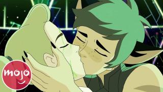 Top 30 Best First Kisses in Cartoons EVER