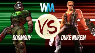 Video Game Duel: Doomguy Vs Duke Nukem