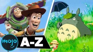 The Best Animated Movies of All Time from A to Z