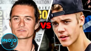  Top 10 Celebrity Feuds Caught on Camera