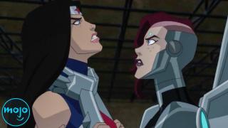 Top 10 Times DC Animated Movies Left Out the Craziest Part 
