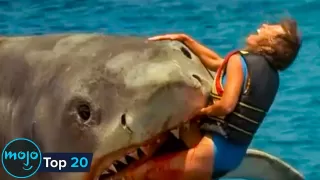 20 Most Terrifying Shark Attacks in Movies 