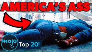 ¡Top 20 Momentos MÁS GRACIOSOS del MCU!