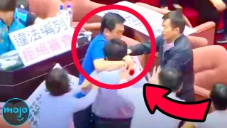 10 Politician FIGHTS Caught On Camera