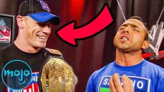 Top 10 Times Wrestlers Couldn't Keep a Straight Face