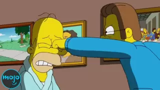 Top 10 Times Homer Simpson Got What He DESERVED
