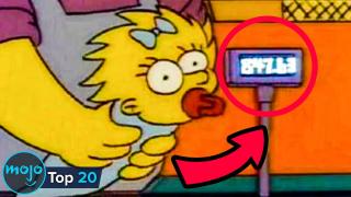 Top 20 Amazing Small Details in The Simpsons
