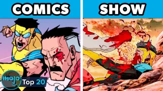 Top 20 Differences Between the Invincible Comic and TV Show