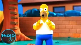 Top 10 Times Shows Made Fun of The Simpsons  