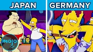 Top 10 Times The Simpsons Got Banned in Different Countries