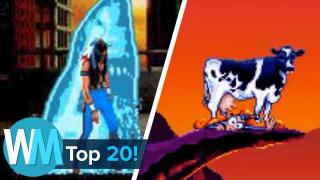 TOP 20 des MORTS HILARANTES dans les JEUX VIDÉO