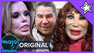 ¡Top 30 TERRIBLES Cirugías Plásticas de Famosos LATINOS!