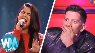 ¡Top 10 de las Audiciones de LA VOZ Latinoamérica más IMPRESIONANTES!