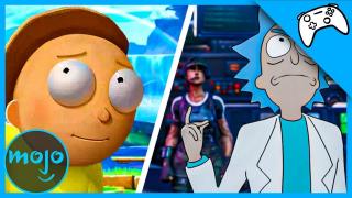 ¡Top 9 Veces que Rick y Morty se INFILTRÓ en videojuegos!