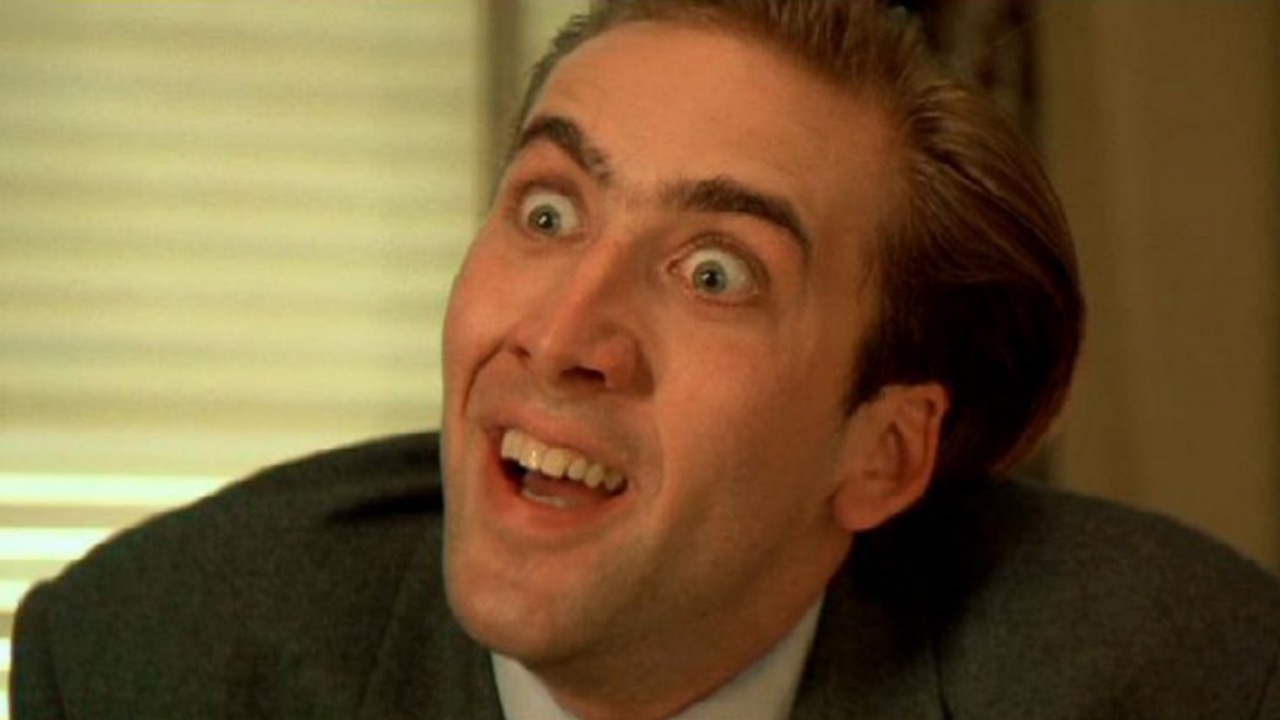 nick cage yelling