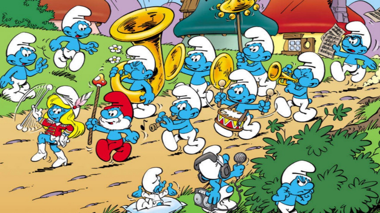 Who created outlet the smurfs