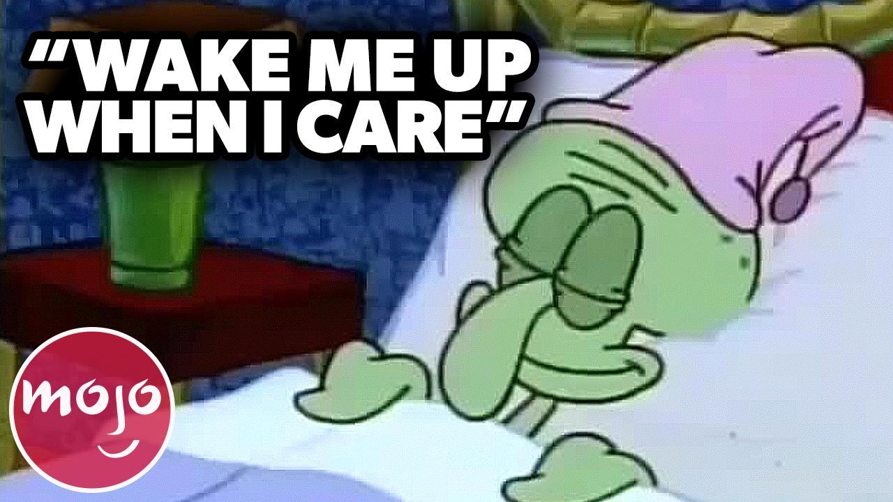 Top 10 Times Squidward was the Most Relatable Character on