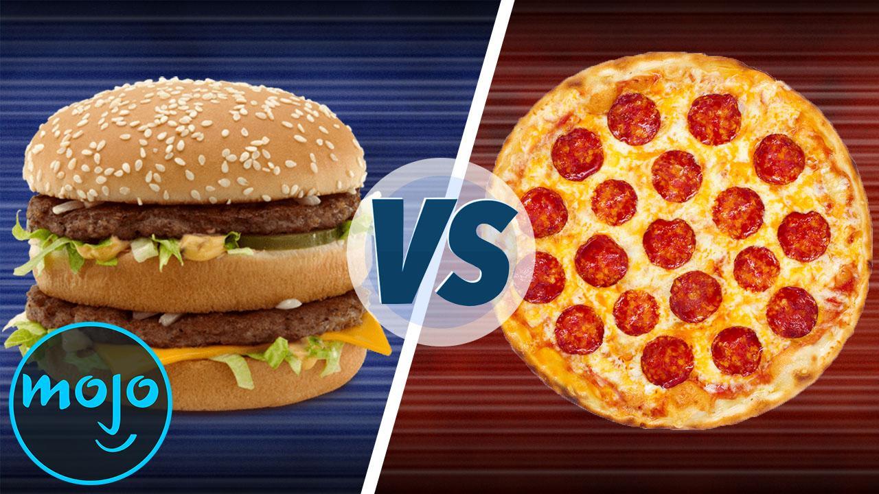 Best Food: Burgers Vs Pizza